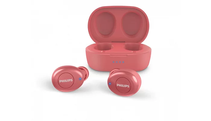 Бездротові Bluetooth навушники Philips TAT2205 True Wireless IPX4 Red, фото № 7