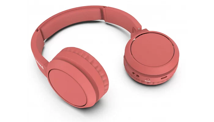 Беспроводные Bluetooth наушники Philips TAH4205 On-ear Wireless Mic Red, фото № 4