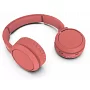 Бездротові Bluetooth навушники Philips TAH4205 On-ear Wireless Mic Red