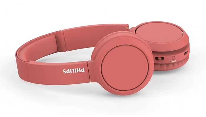 Беспроводные Bluetooth наушники Philips TAH4205 On-ear Wireless Mic Red, фото № 5