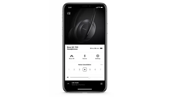Беспроводные Bluetooth наушники Bose Noise Cancelling Headphones 700, Black, фото № 13
