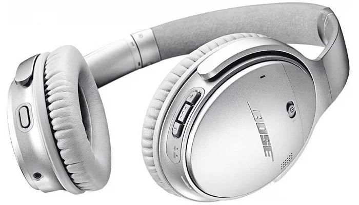 Беспроводные Bluetooth наушники Bose QuietComfort 35 Wireless Headphones II, Silver, фото № 4