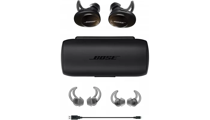 Беспроводные Bluetooth наушники Bose SoundSport Free Wireless Headphones, Black, фото № 4