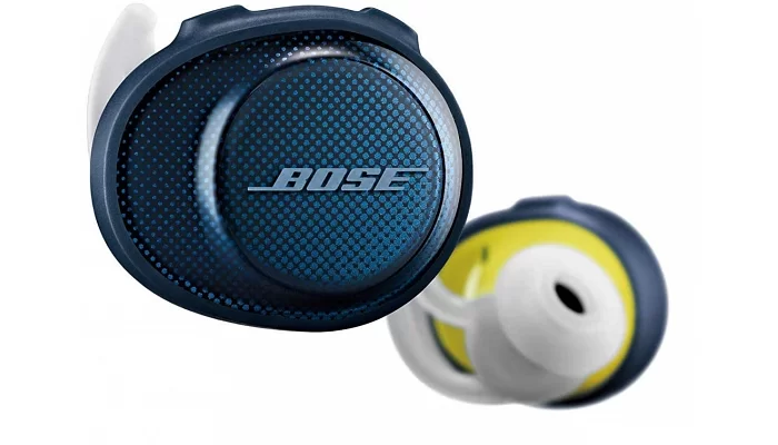 Беспроводные Bluetooth наушники Bose SoundSport Free Wireless Headphones, Blue/Yellow, фото № 1