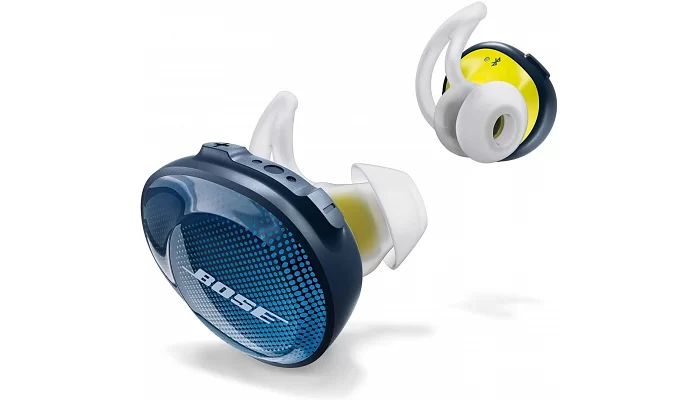 Беспроводные Bluetooth наушники Bose SoundSport Free Wireless Headphones, Blue/Yellow, фото № 3