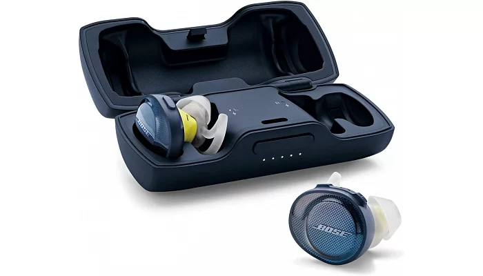 Беспроводные Bluetooth наушники Bose SoundSport Free Wireless Headphones, Blue/Yellow, фото № 5