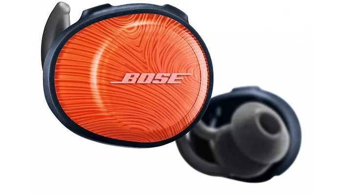 Беспроводные Bluetooth наушники Bose SoundSport Free Wireless Headphones, Orange/Blue, фото № 1