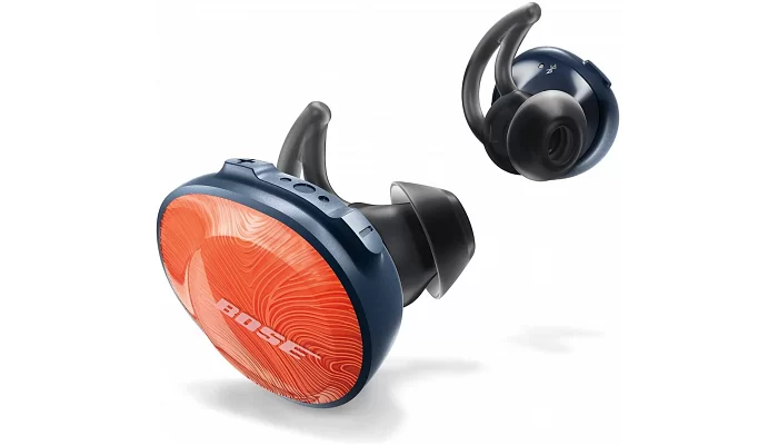Беспроводные Bluetooth наушники Bose SoundSport Free Wireless Headphones, Orange/Blue, фото № 3
