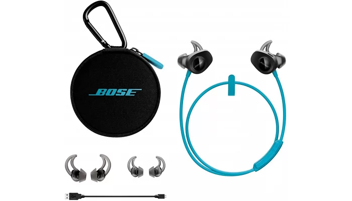 Беспроводные Bluetooth наушники Bose SoundSport Wireless Headphones, Blue, фото № 7