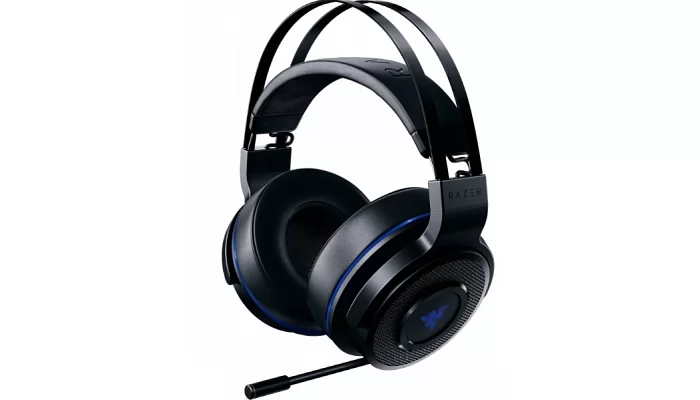 Гарнітура ігрова Razer Thresher PS4 WL Black / Blue, фото № 2