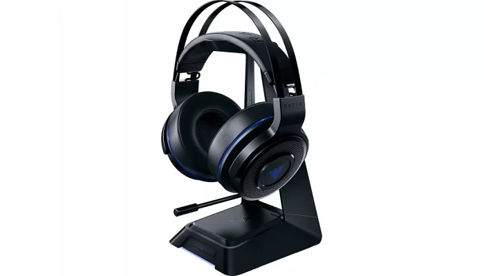 Гарнітура ігрова Razer Thresher PS4 WL Black / Blue, фото № 7
