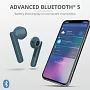 Бездротові Bluetooth навушники Trust Primo Touch True Wireless Mic Blue