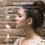 Беспроводные Bluetooth наушники Trust Primo Touch True Wireless Mic Blue