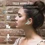 Беспроводные Bluetooth наушники Trust Primo Touch True Wireless Mic Mint