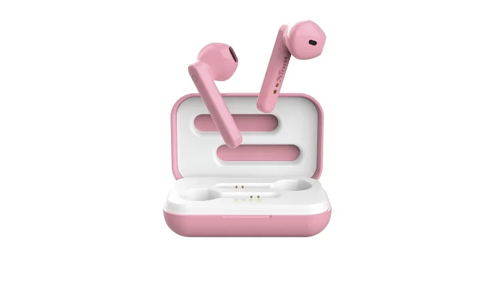 Бездротові Bluetooth навушники Trust Primo Touch True Wireless Mic Pink, фото № 1