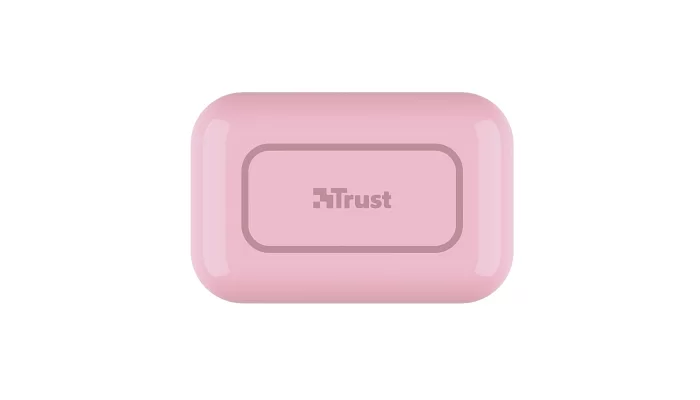 Беспроводные Bluetooth наушники Trust Primo Touch True Wireless Mic Pink, фото № 9