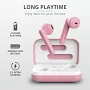 Беспроводные Bluetooth наушники Trust Primo Touch True Wireless Mic Pink