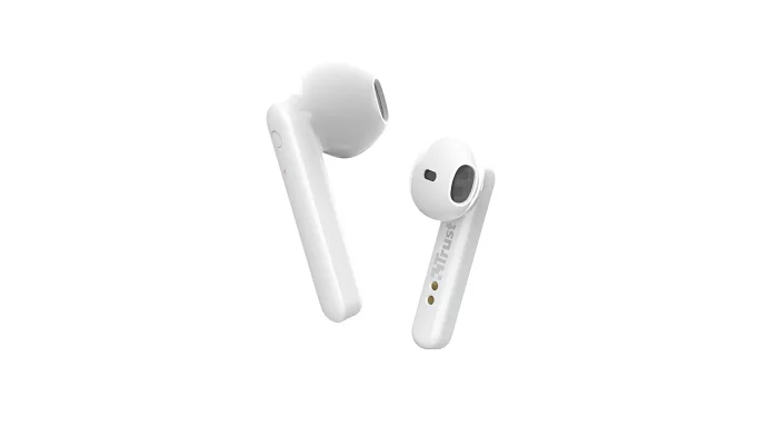 Бездротові Bluetooth навушники Trust Primo Touch True Wireless Mic White, фото № 7