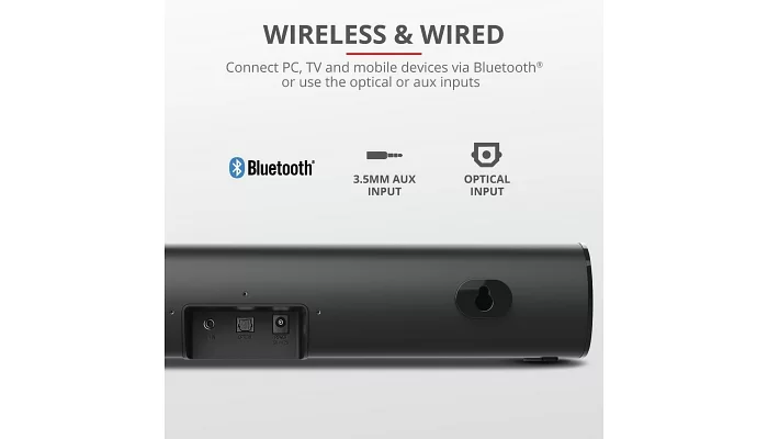Саундбар Trust Lino HD Soundbar with Bluetooth, фото № 13