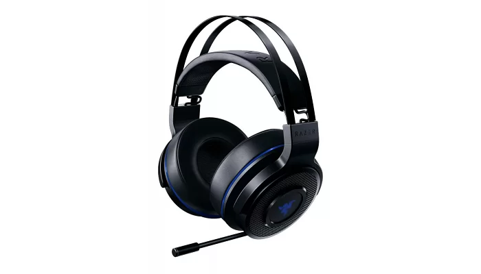 Гарнитура игровая Razer Thresher 7.1 PS4 WL Black/Blue, фото № 1