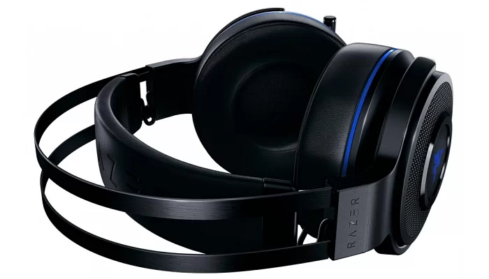 Гарнитура игровая Razer Thresher 7.1 PS4 WL Black/Blue, фото № 4