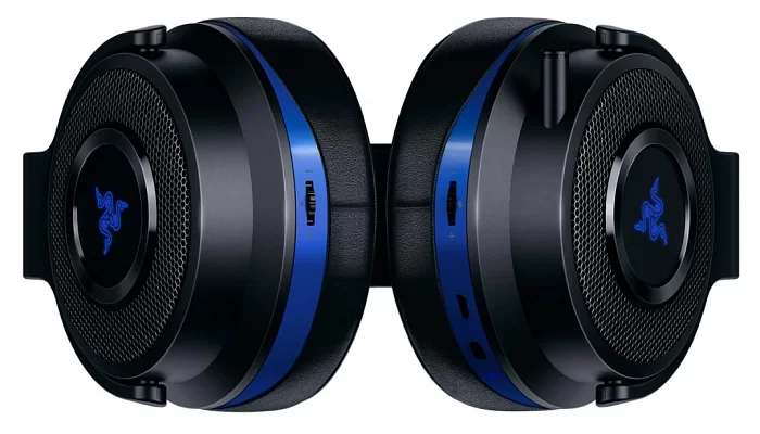 Гарнитура игровая Razer Thresher 7.1 PS4 WL Black/Blue, фото № 6
