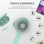 Беспроводные Bluetooth наушники Trust Nika Touch True Wireless Mic Mint