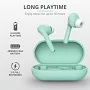 Бездротові Bluetooth навушники Trust Nika Touch True Wireless Mic Mint