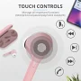 Беспроводные Bluetooth наушники Trust Nika Touch True Wireless Mic Pink