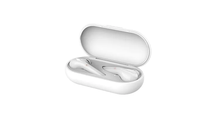 Бездротові вакуумні Bluetooth навушники Trust Nika Touch True Wireless Mic White, фото № 14