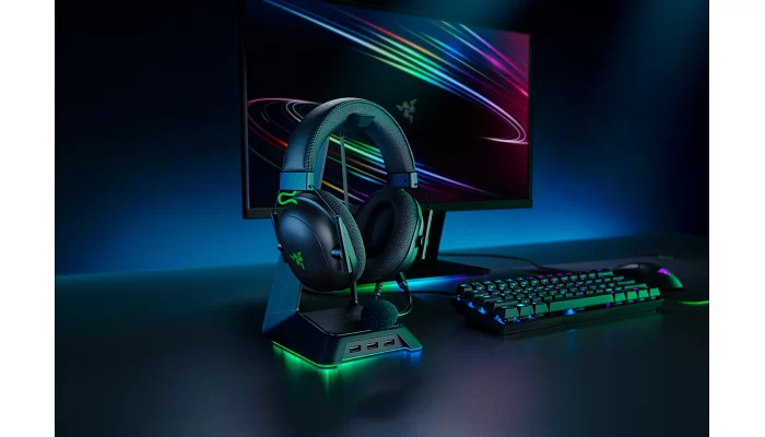 Гарнитура для ПК Razer BlackShark V2 - Wired + USB Mic Enhancer, black, фото № 9