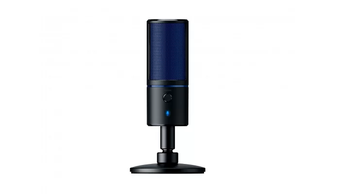 Студійний мікрофон Razer Seiren X PS4 USB Black / Blue, фото № 1