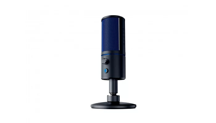Студійний мікрофон Razer Seiren X PS4 USB Black / Blue, фото № 4