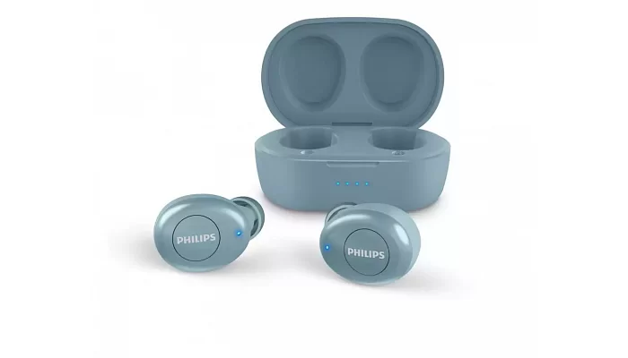 Бездротові Bluetooth навушники Philips TAT2205 True Wireless IPX4 Blue, фото № 5