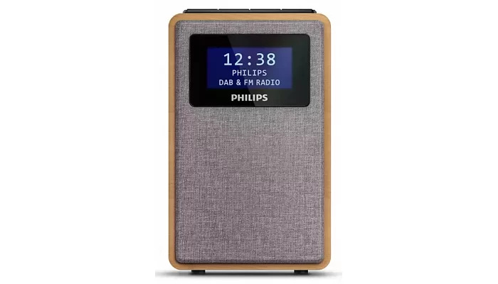 Радиочасы Philips TAR5005 FM/DAB+, mono 1W, LCD, фото № 1
