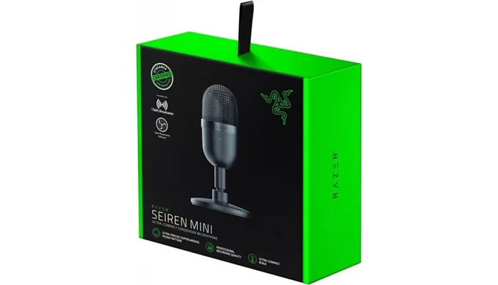 Студійний мікрофон Razer Seiren Mini USB Black, фото № 3