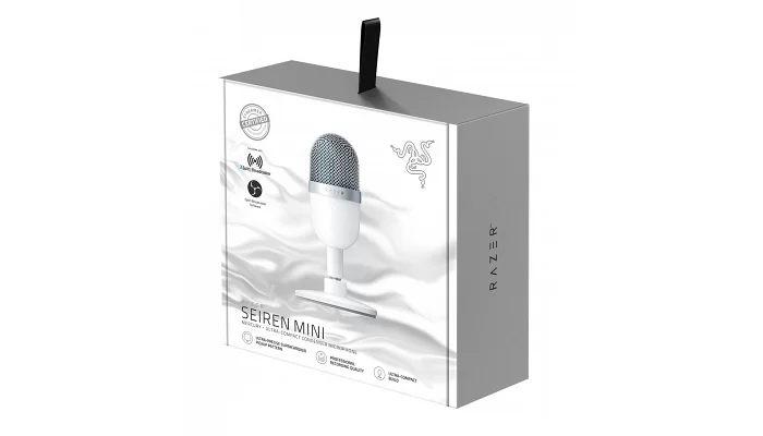 Студийный микрофон Razer Seiren Mini Mercury USB White, фото № 3