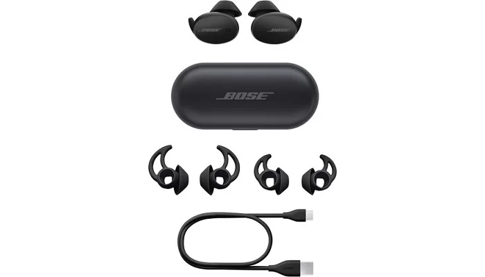 Беспроводные Bluetooth наушники Bose Sport Earbuds, Black, фото № 11