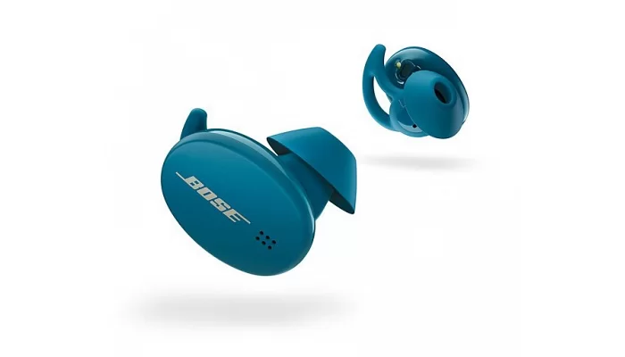 Бездротові Bluetooth навушники Bose Sport Earbuds, Baltic Blue, фото № 4