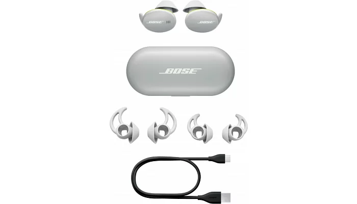 Беспроводные Bluetooth наушники Bose Sport Earbuds, Glacier White, фото № 9