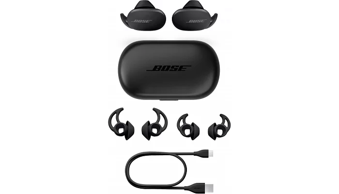 Беспроводные Bluetooth наушники Bose QuietComfort Earbuds, Black, фото № 11