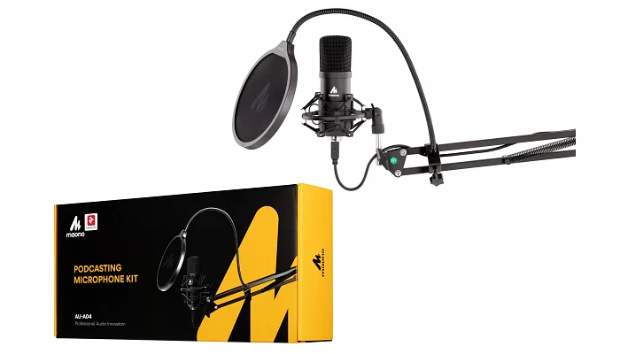 Студійний мікрофон c пантографом Maono by 2Е MPC011 Streaming KIT USB, фото № 3