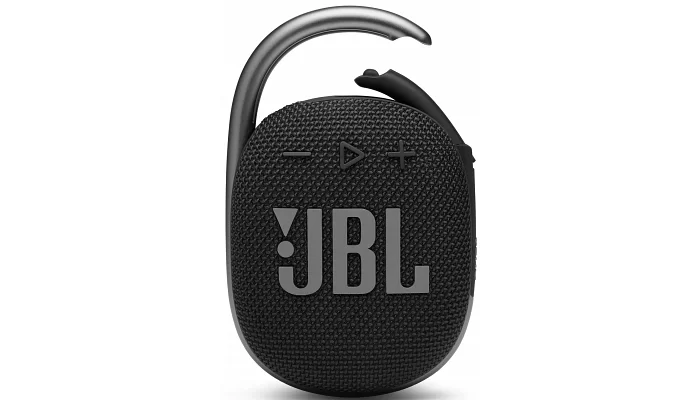 Портативна акустика JBL Clip 4 Black, фото № 1