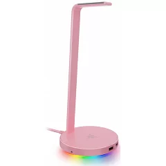 Подставка для наушников Razer Base Station V2 Chroma Quartz RGB Pink