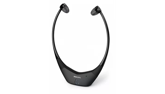 Бездротові Bluetooth навушники Philips TAE8005 In-ear Wireless for TV Black, фото № 2