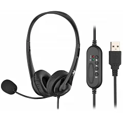 Гарнітура для ПК 2E CH11, On-Ear, USB