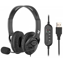 Гарнитура для ПК 2E CH13, Over-Ear, USB