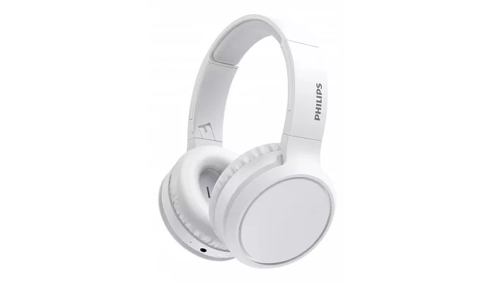 Бездротові Bluetooth навушники Philips TAH5205 Over-ear ANC Wireless Mic White, фото № 1