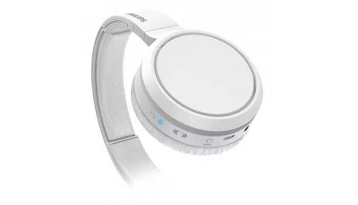 Бездротові Bluetooth навушники Philips TAH5205 Over-ear ANC Wireless Mic White, фото № 9
