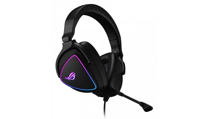 Гарнітура ігрова ASUS ROG Delta S USB RGB Black, фото № 3